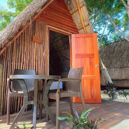Hotel & Eco Cabanas Azul Maria Bacalar Exterior photo